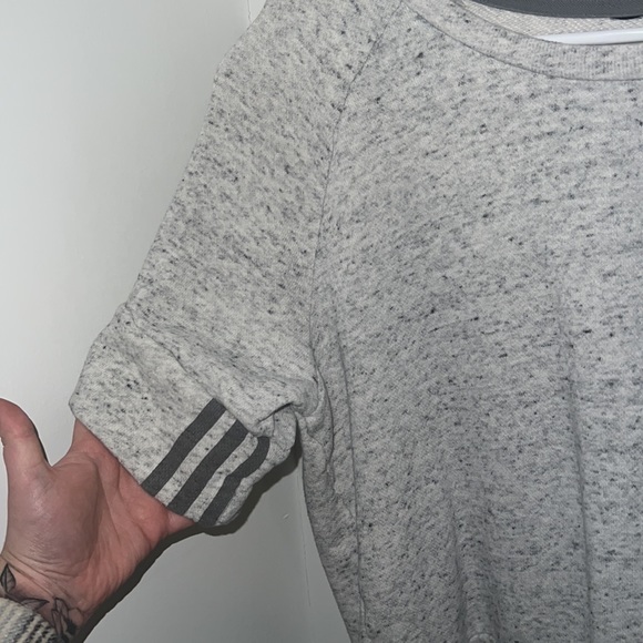 Adidas Crop Sweater Tee - Picture 3 of 3